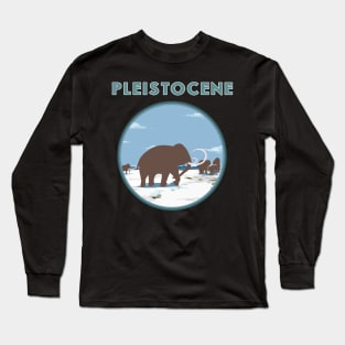 Pleistocene ancient animals Long Sleeve T-Shirt